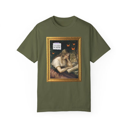 Book Lover Tee: Rather Be Reading