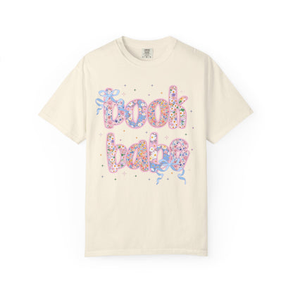 Book Babe Floral Tee