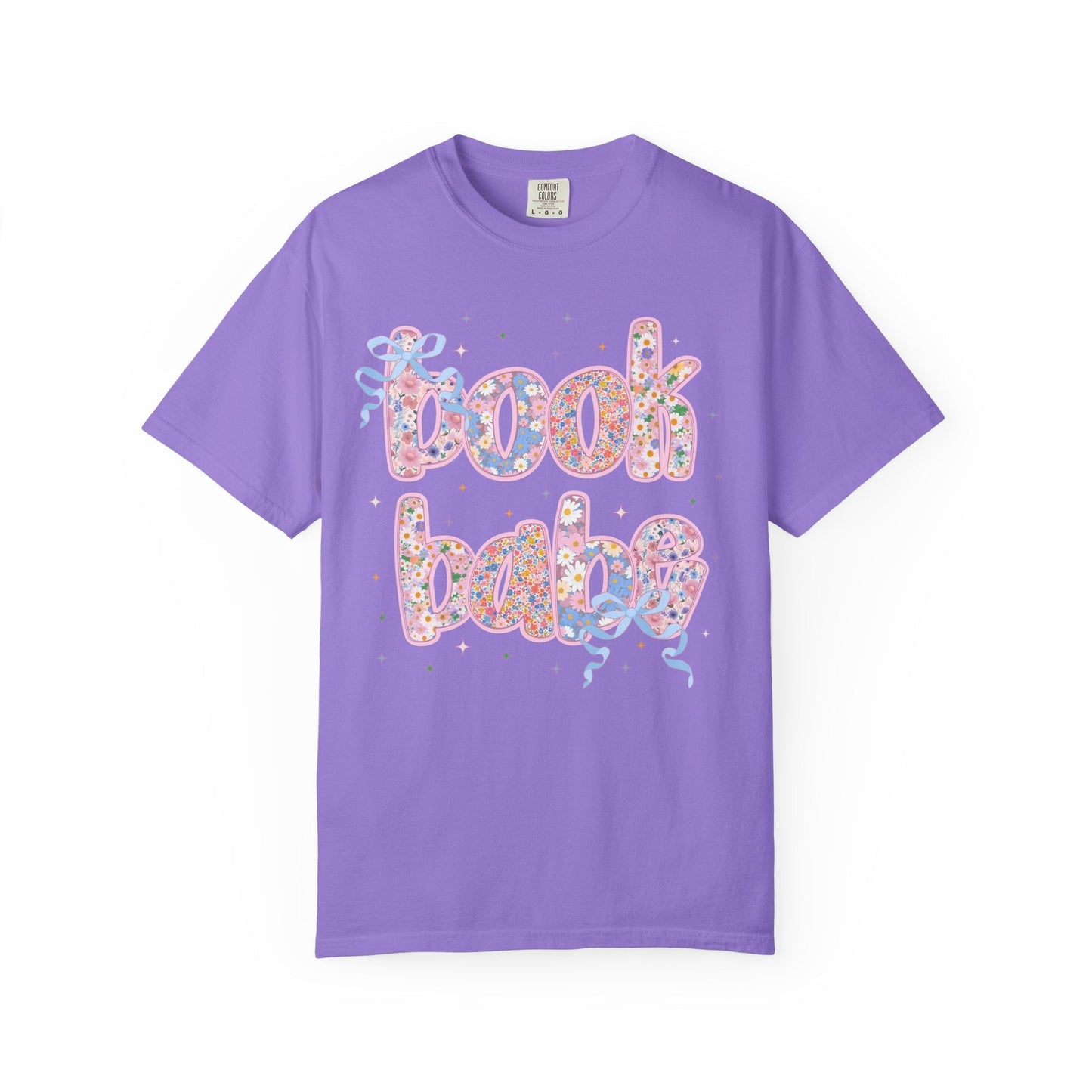 Book Babe Floral Tee