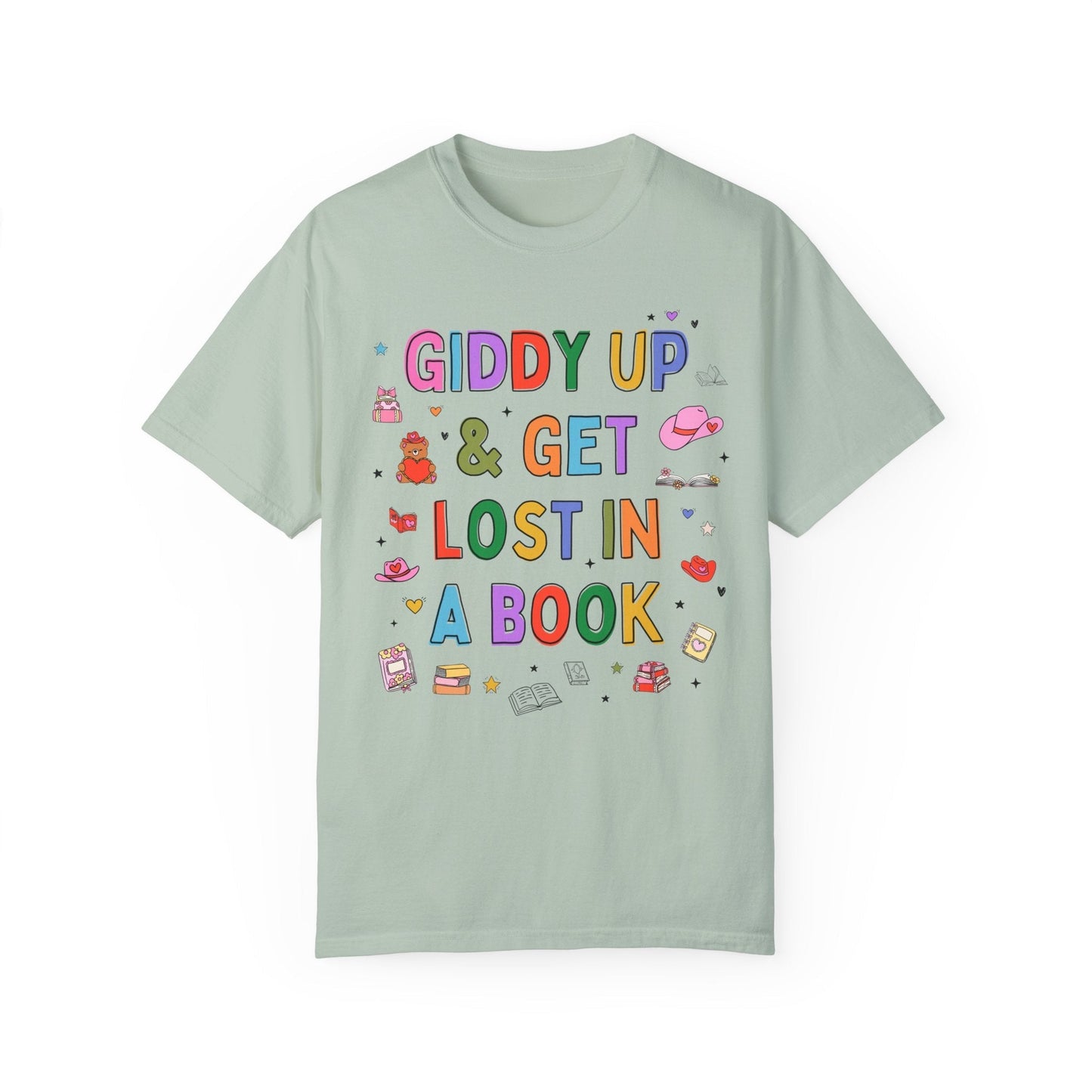 Giddy Up & Get Lost in a Book Tee