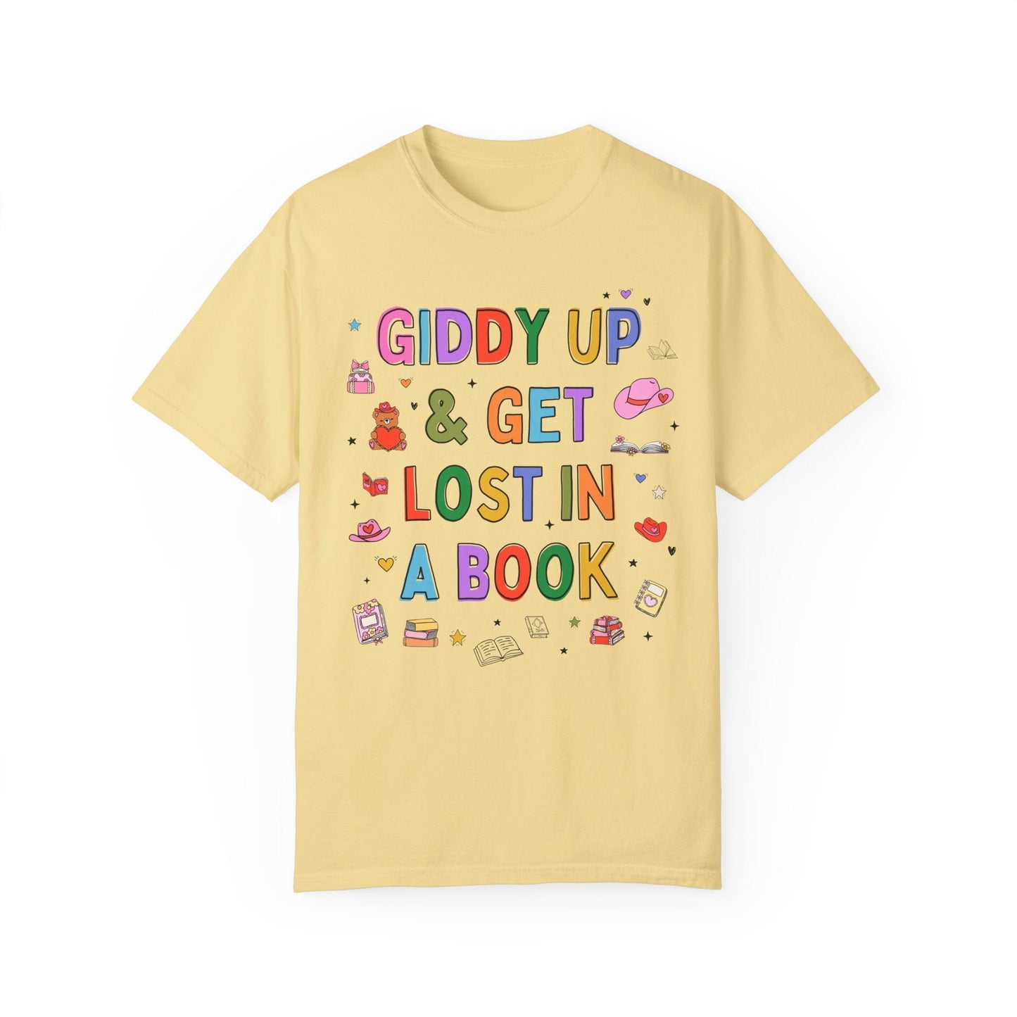 Giddy Up & Get Lost in a Book Tee