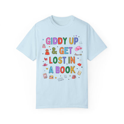 Giddy Up & Get Lost in a Book Tee