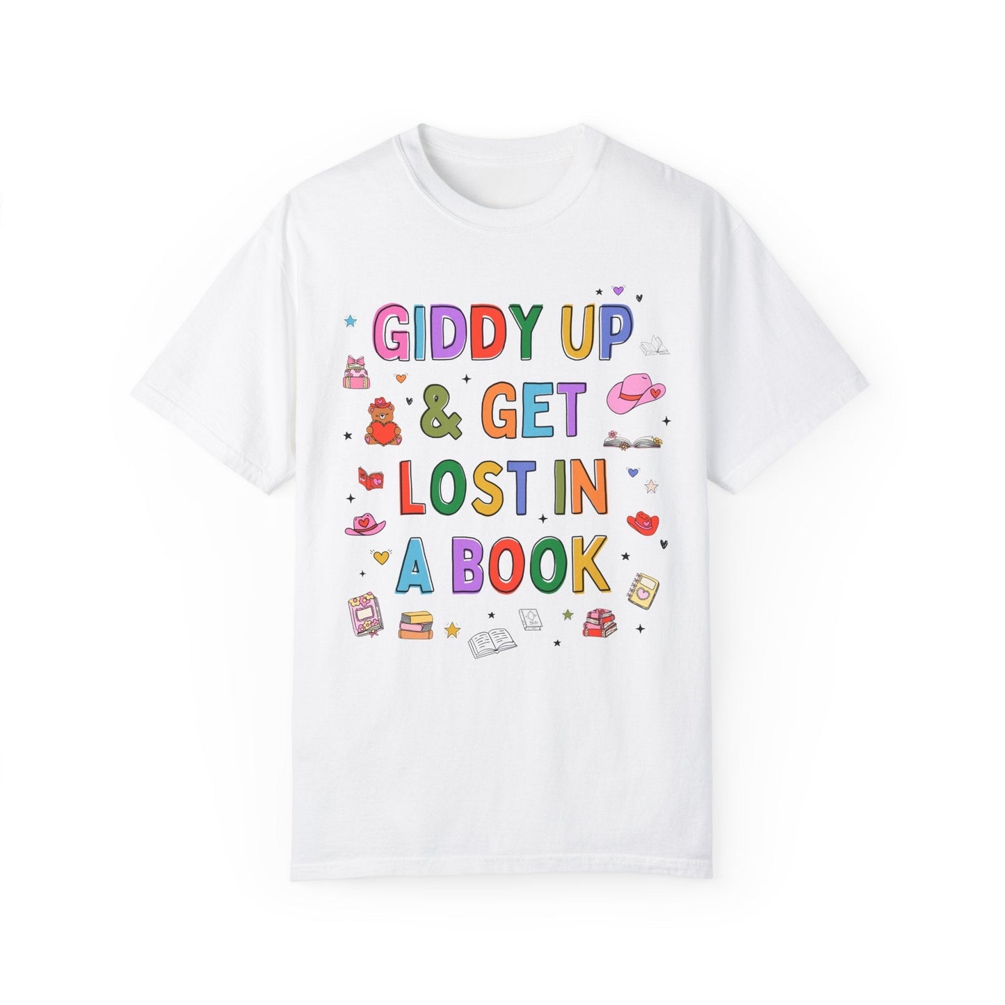 Giddy Up & Get Lost in a Book Tee