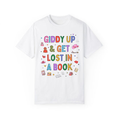 Giddy Up & Get Lost in a Book Tee