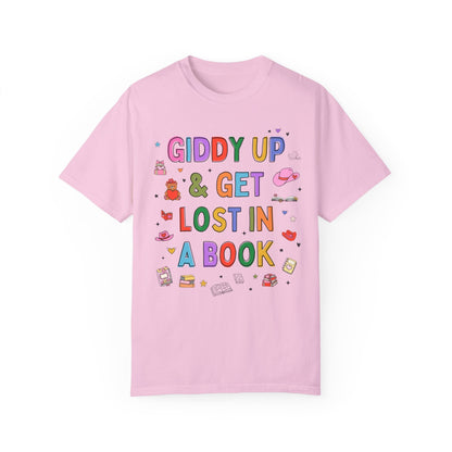 Giddy Up & Get Lost in a Book Tee