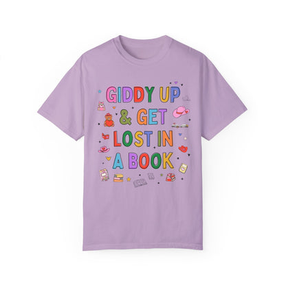 Giddy Up & Get Lost in a Book Tee