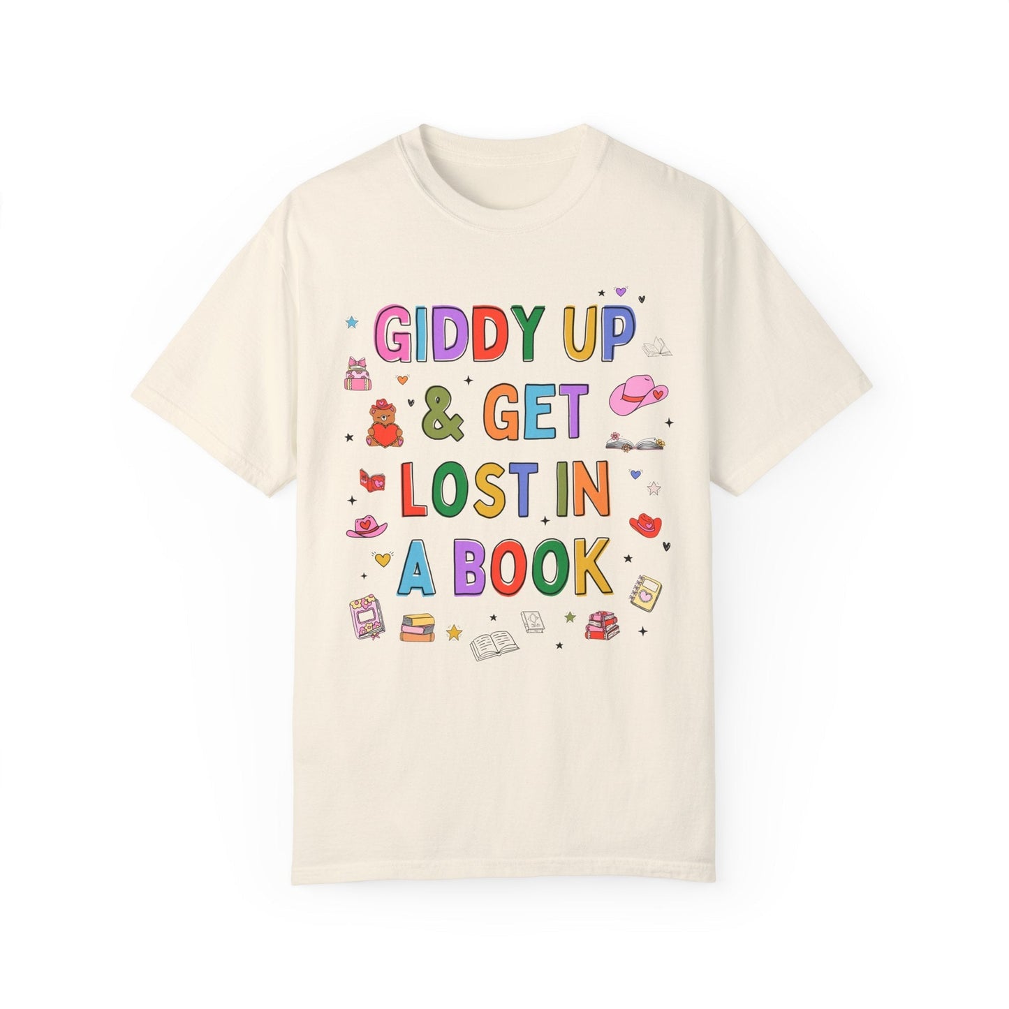 Giddy Up & Get Lost in a Book Tee