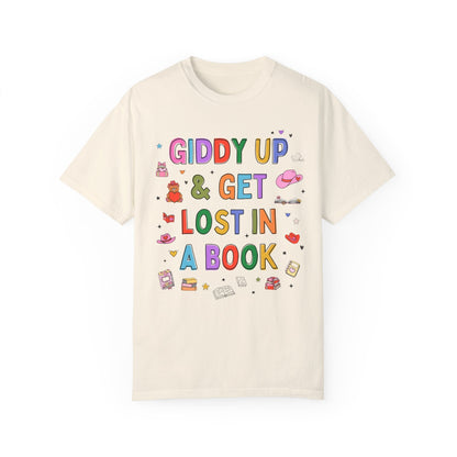 Giddy Up & Get Lost in a Book Tee