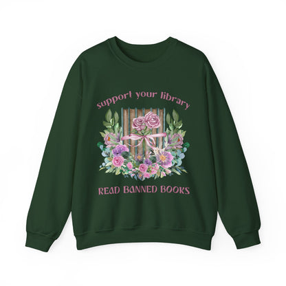 Book Sweatshirt: Read Banned Books