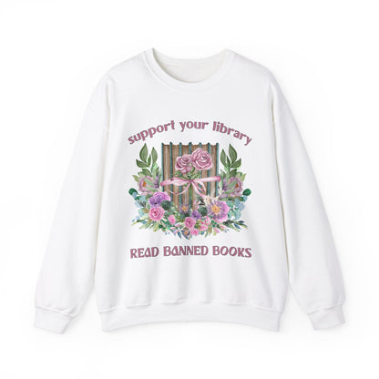 Book Sweatshirt: Read Banned Books