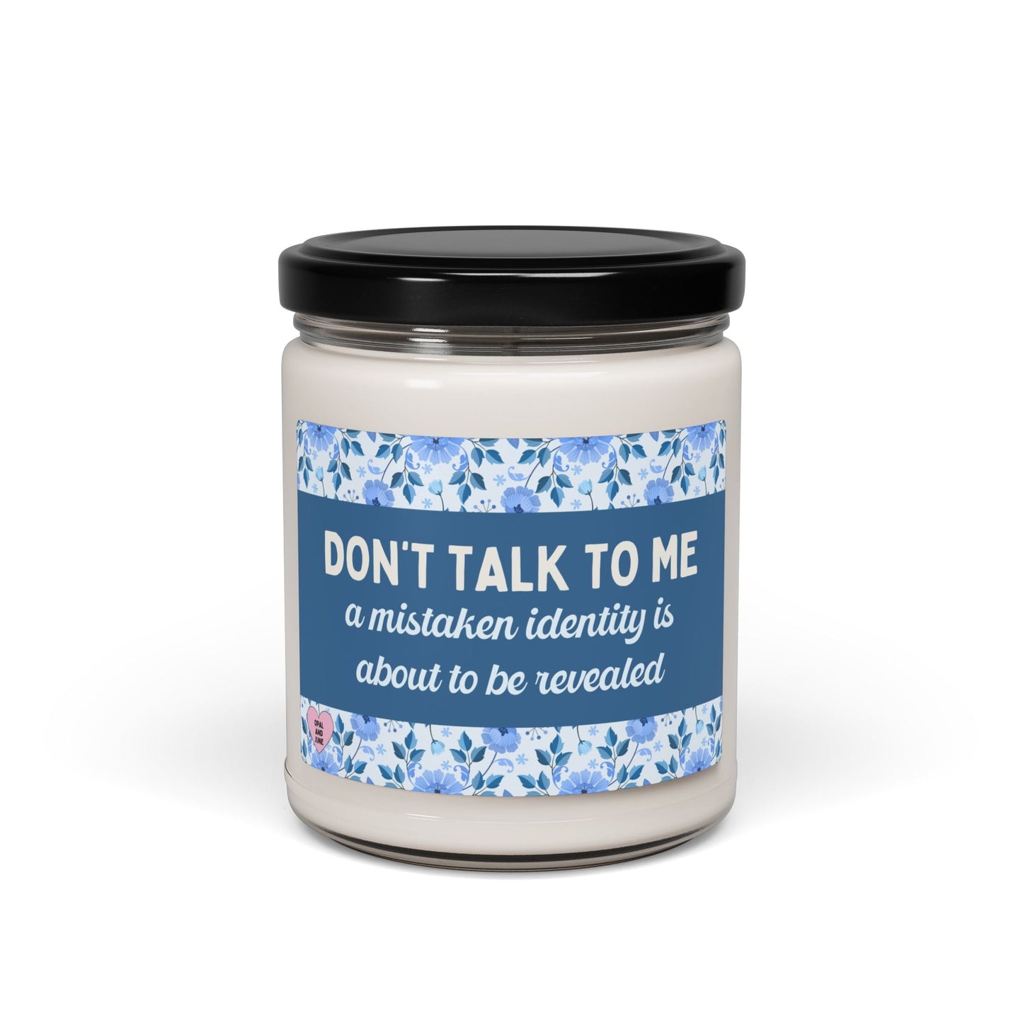 Bookish Candle: Mistaken Identity