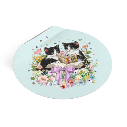 Bookish Cat Lover Sticker