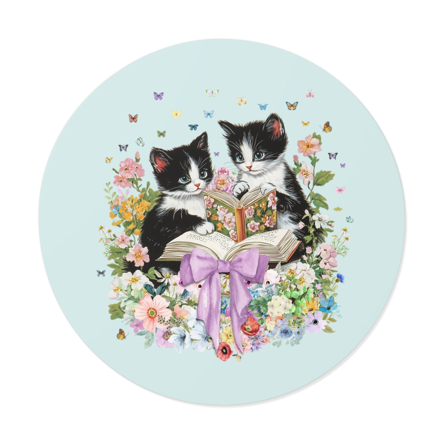 Bookish Cat Lover Sticker