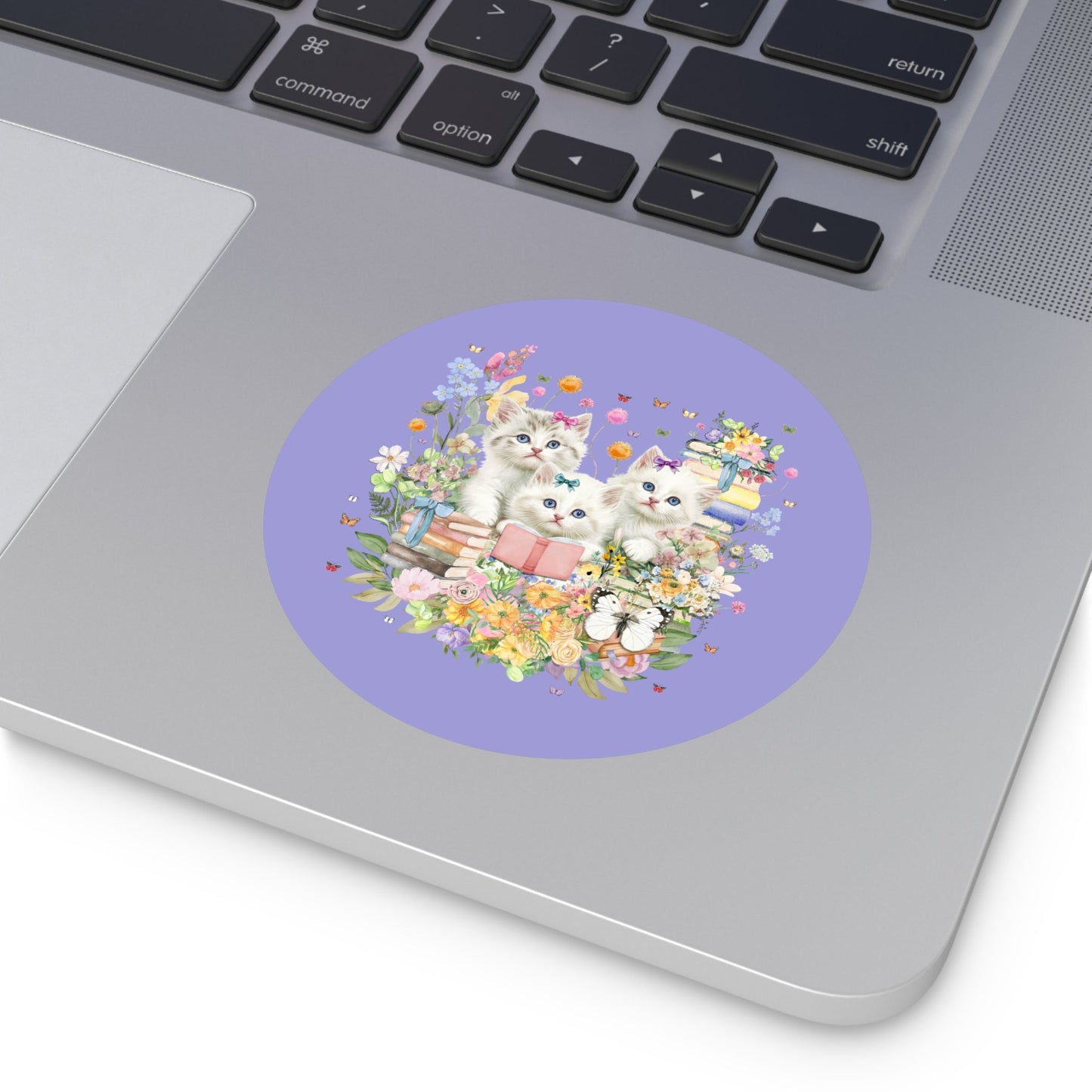 Bookish Cat Lover Sticker