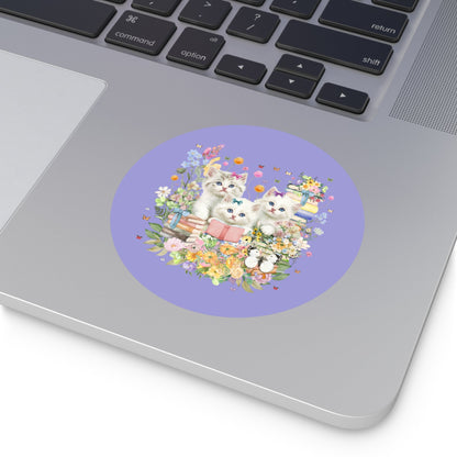 Bookish Cat Lover Sticker