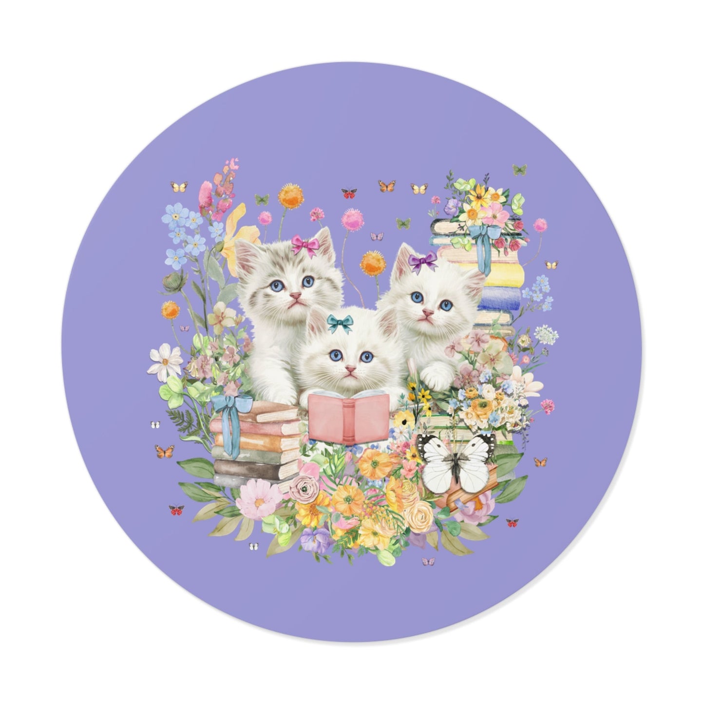 Bookish Cat Lover Sticker