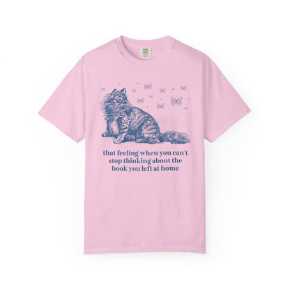 Bookish Cat Lover Tee