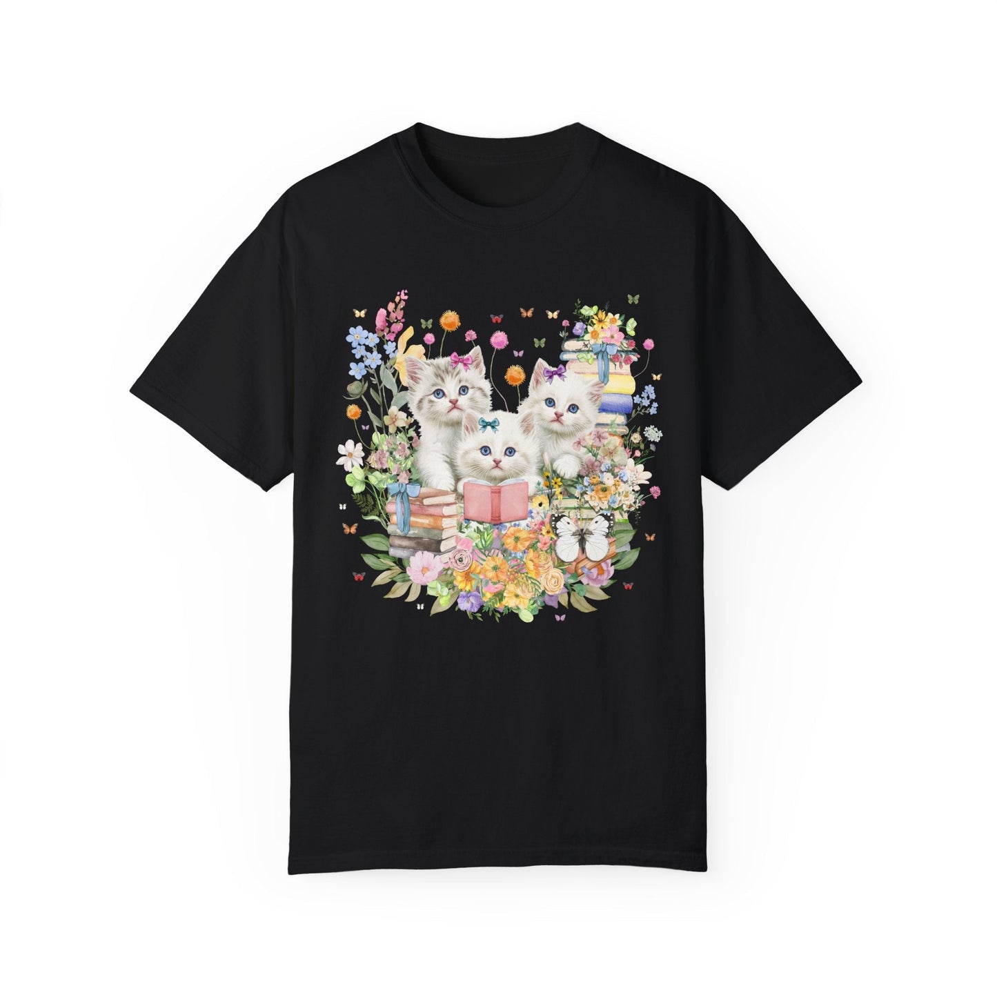 Bookish Cat Lover Tee