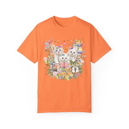 Bookish Cat Lover Tee