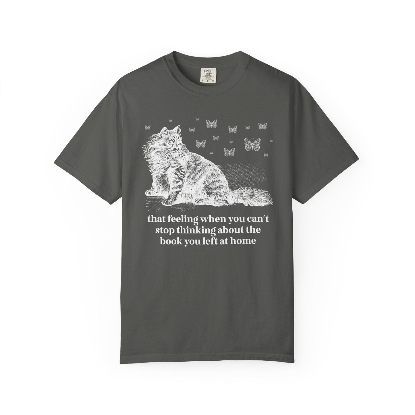Bookish Cat Lover Tee