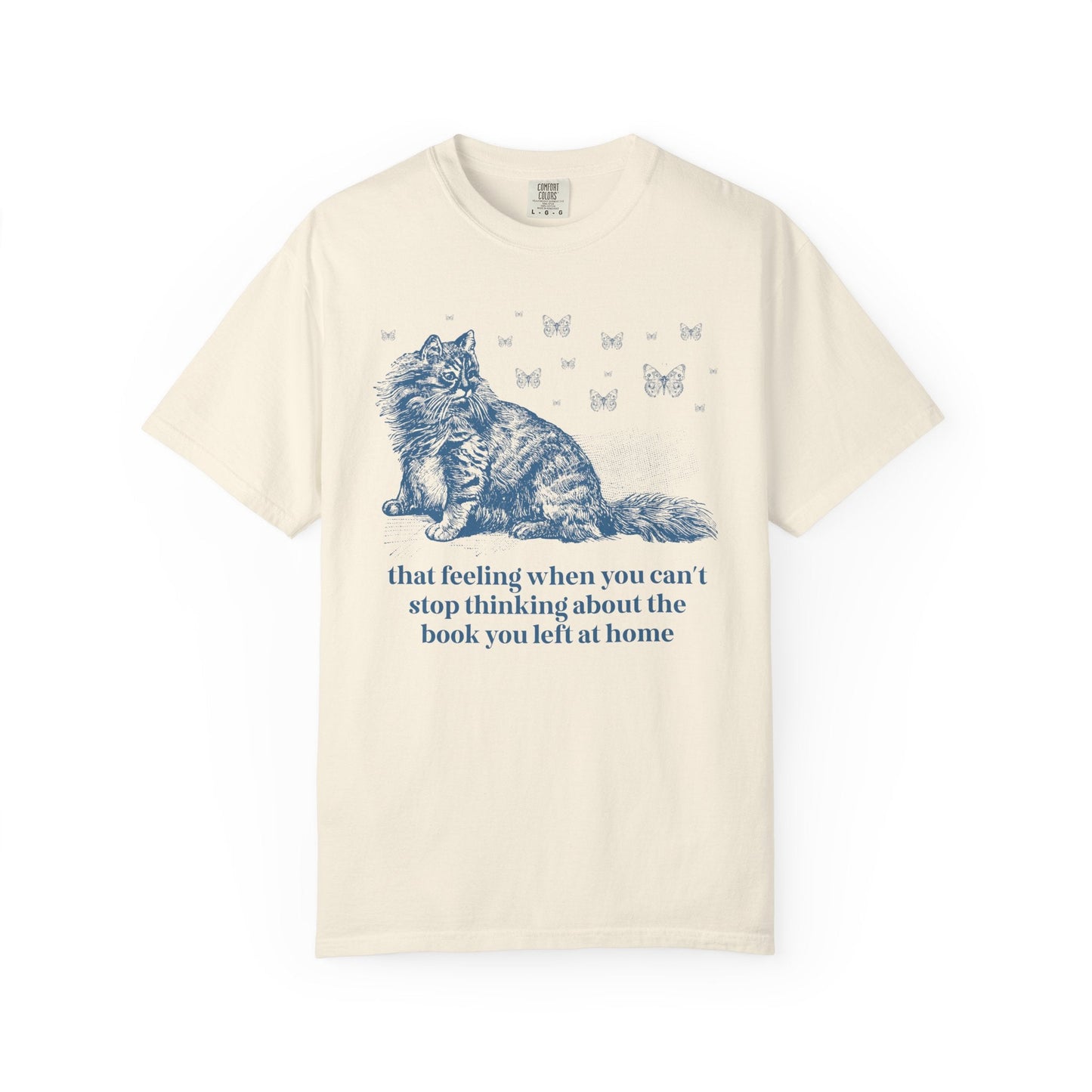 Bookish Cat Lover Tee