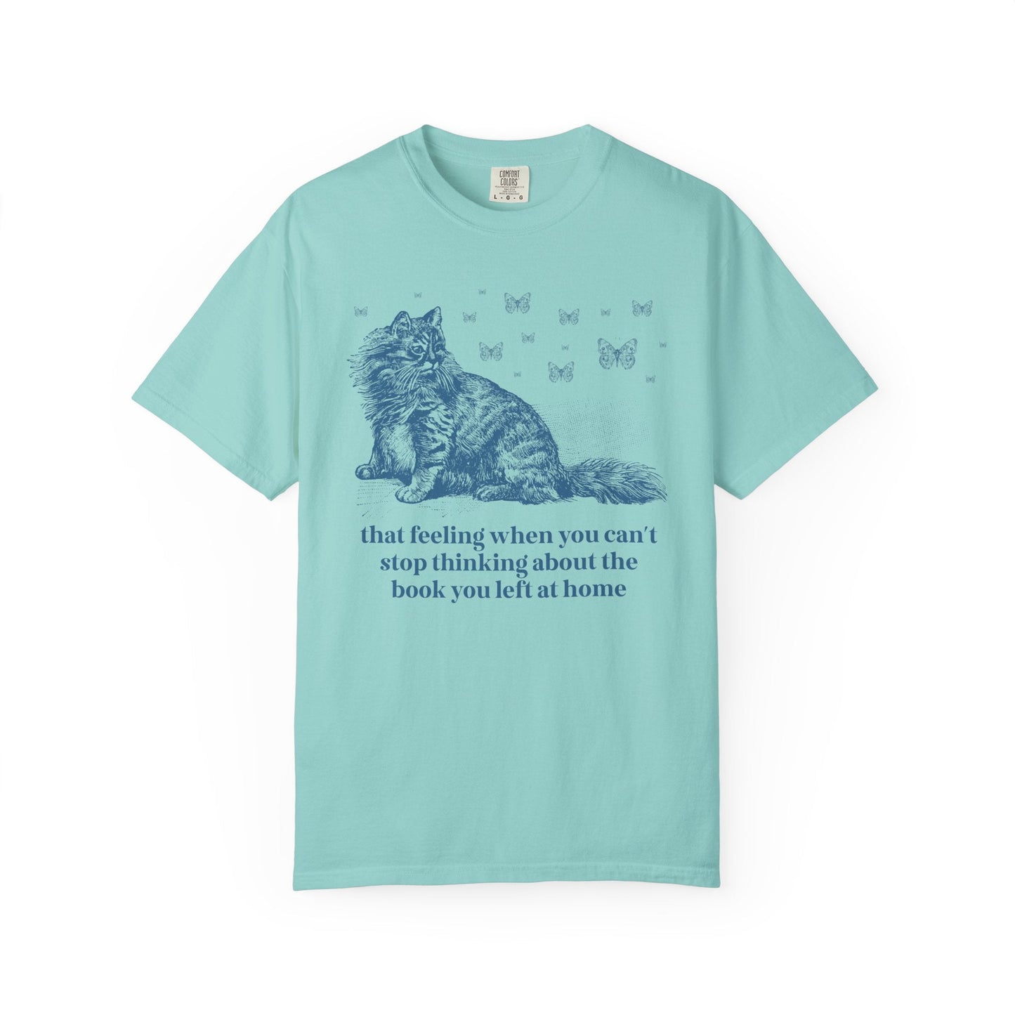 Bookish Cat Lover Tee