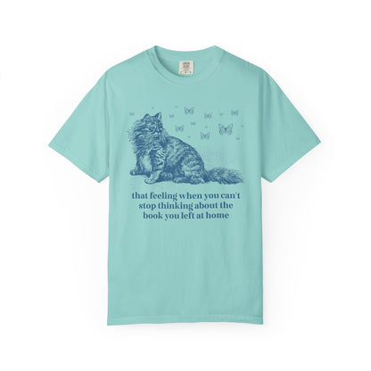 Bookish Cat Lover Tee
