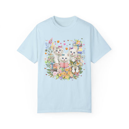 Bookish Cat Lover Tee