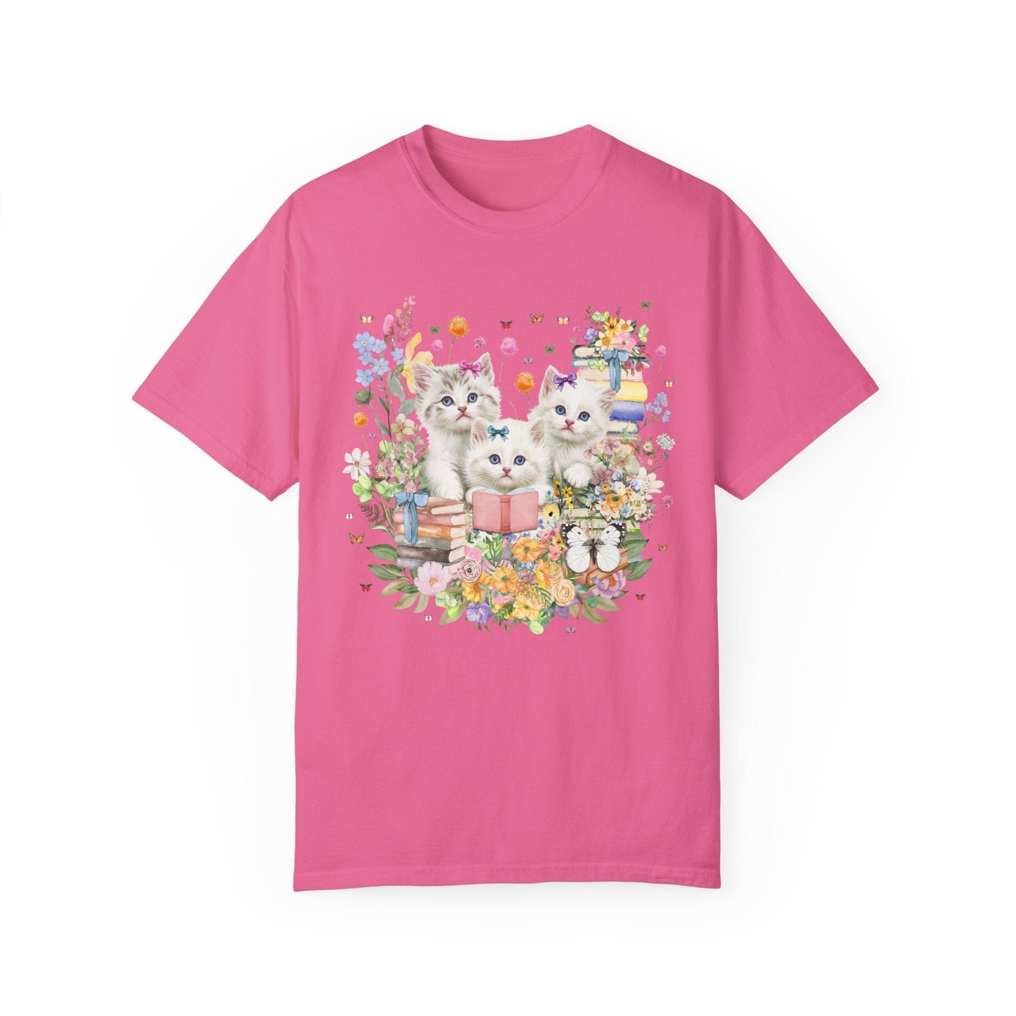 Bookish Cat Lover Tee