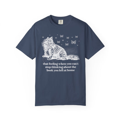 Bookish Cat Lover Tee