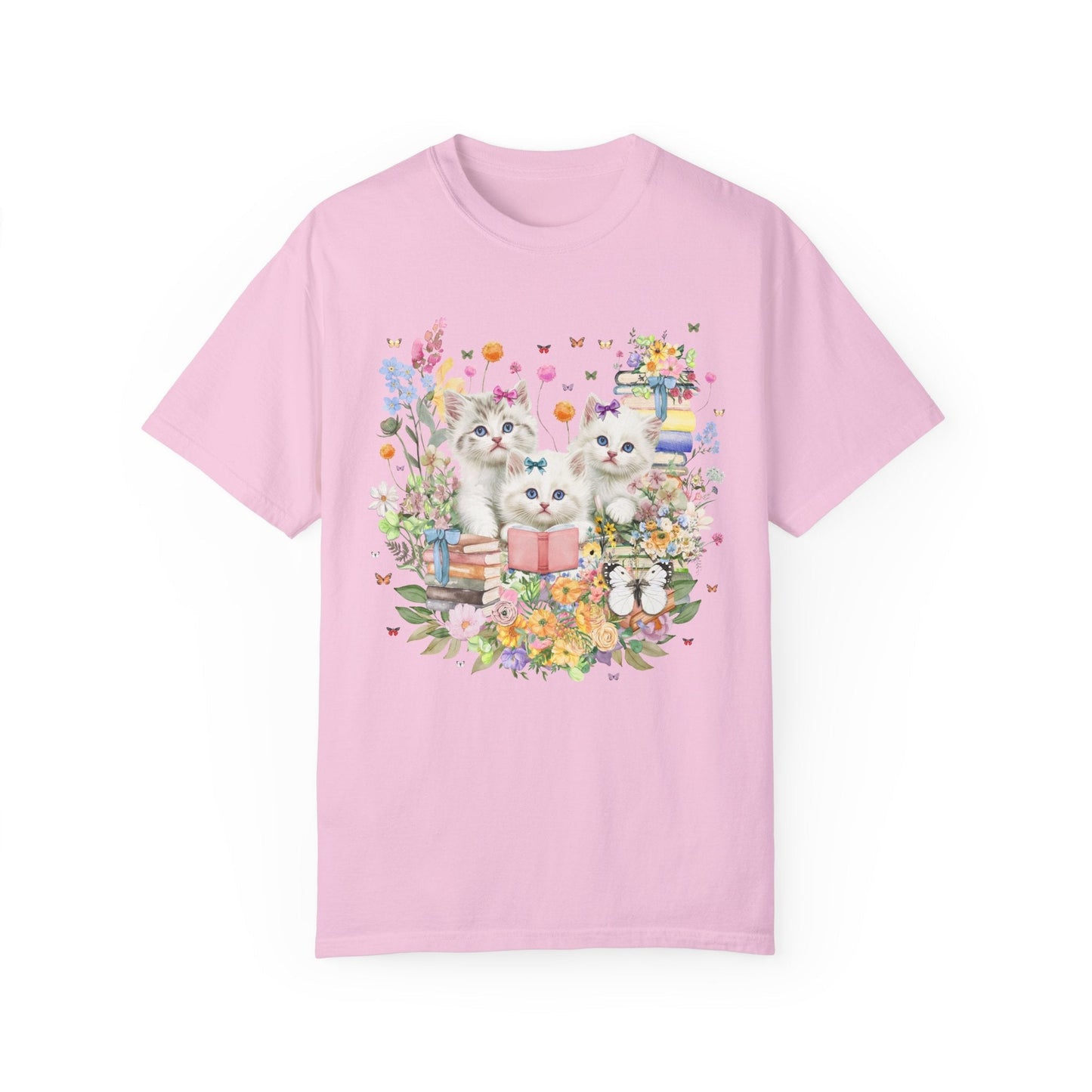 Bookish Cat Lover Tee