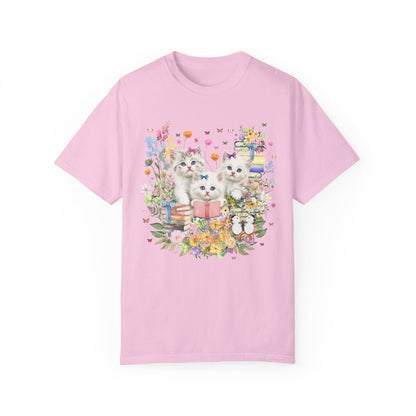 Bookish Cat Lover Tee
