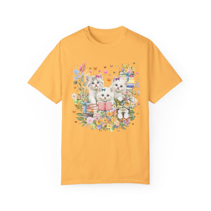 Bookish Cat Lover Tee