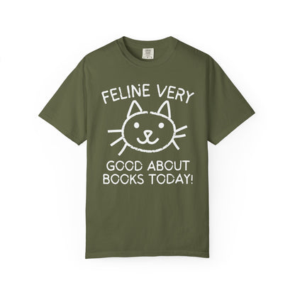 Bookish Cat Lover Tee