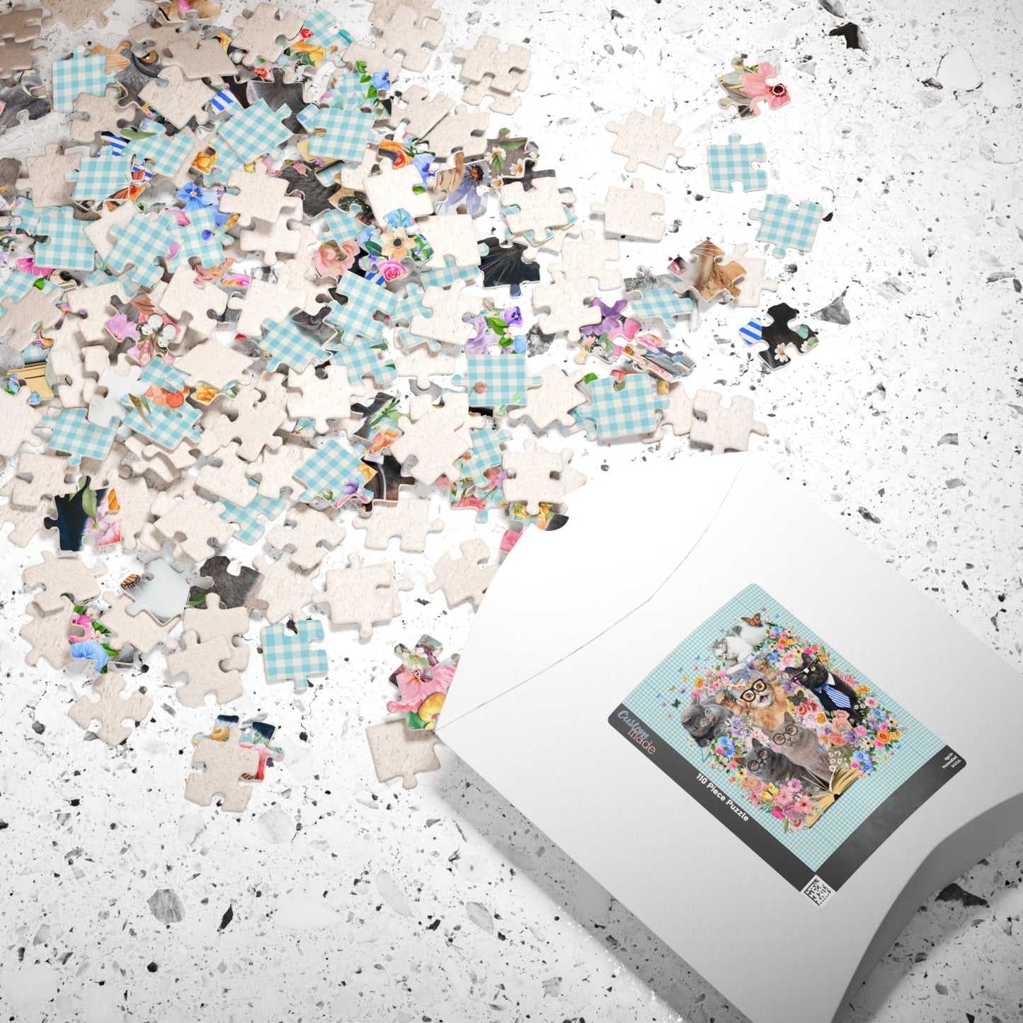 Bookish Cat Teacher Puzzle