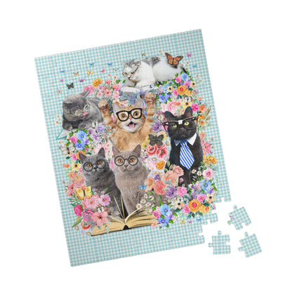 Bookish Cat Teacher Puzzle