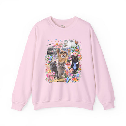 Bookish Cat Teacher Sweatshirt