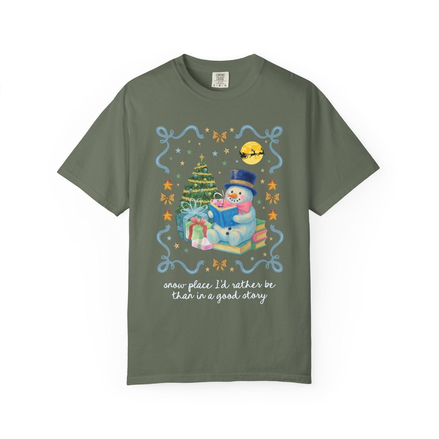 Bookish Christmas T-Shirt