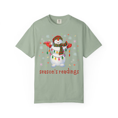 Bookish Christmas Tee Shirt