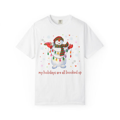 Bookish Christmas Tee Shirt
