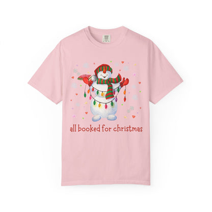 Bookish Christmas Tee Shirt