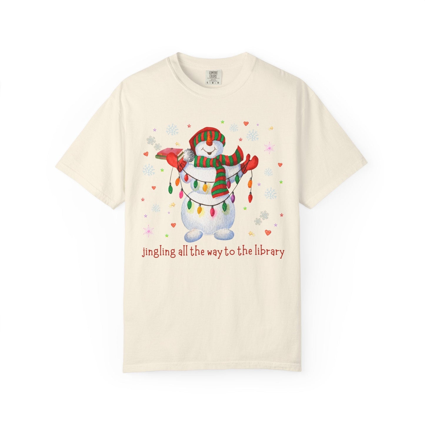 Bookish Christmas Tee Shirt