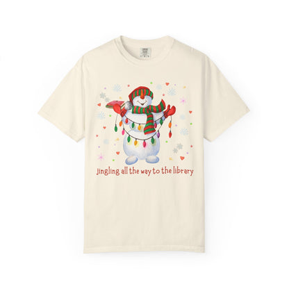 Bookish Christmas Tee Shirt