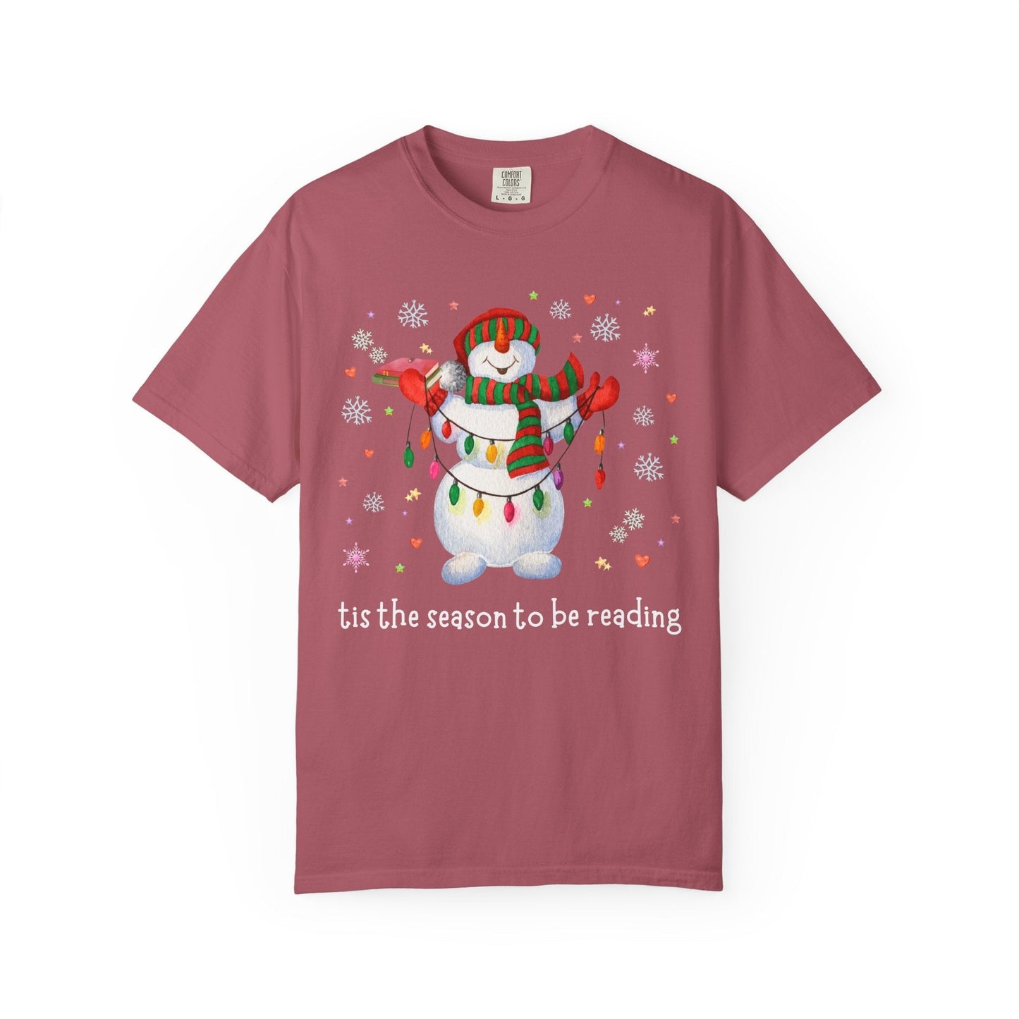 Bookish Christmas Tee Shirt