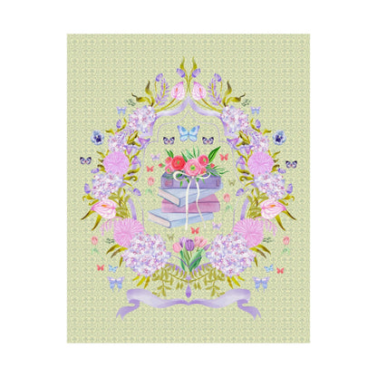 Bookish Coquette Aesthetic Poster