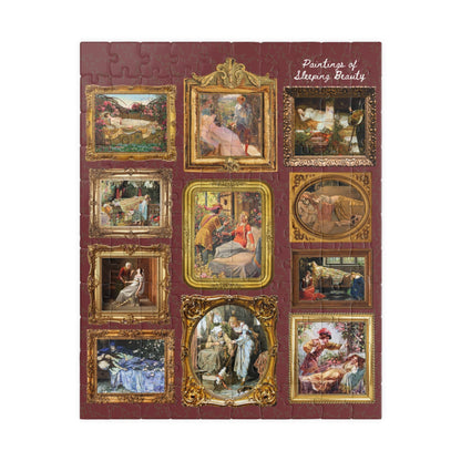 Bookish Fairy Tale Art History Puzzle: Paintings of Sleeping Beauty