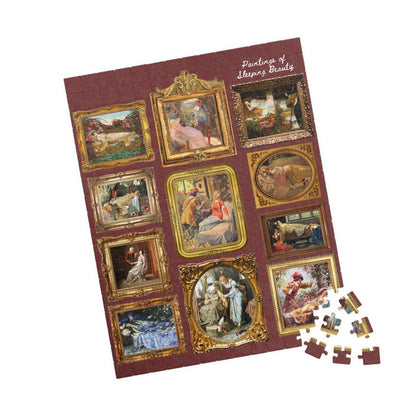Bookish Fairy Tale Art History Puzzle: Paintings of Sleeping Beauty