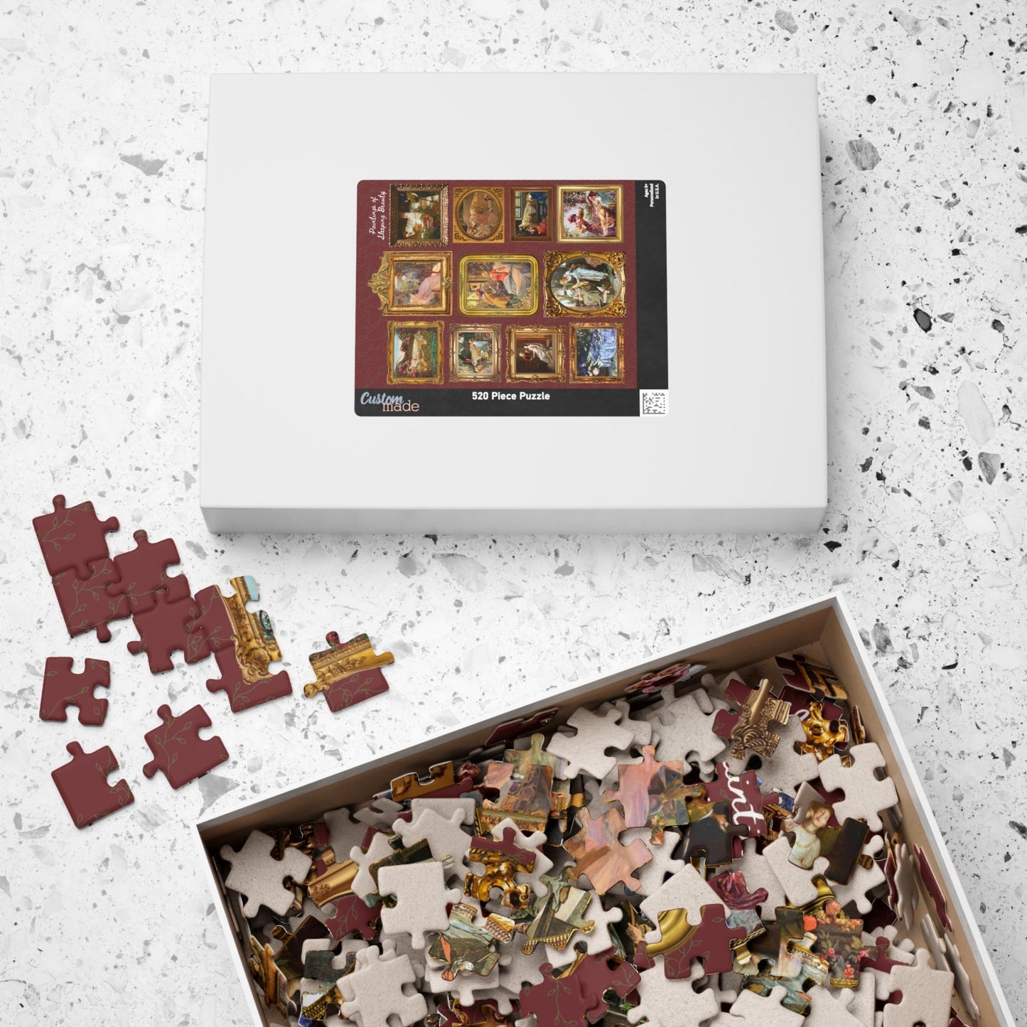 Bookish Fairy Tale Art History Puzzle: Paintings of Sleeping Beauty