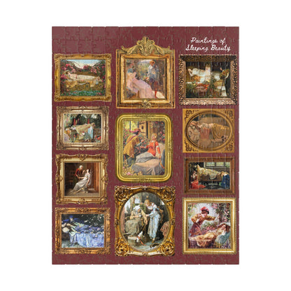Bookish Fairy Tale Art History Puzzle: Paintings of Sleeping Beauty