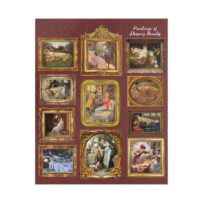 Bookish Fairy Tale Art History Puzzle: Paintings of Sleeping Beauty